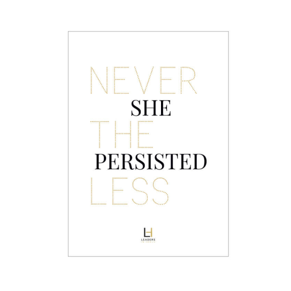 Nevertheless, She Persisted - White - Digital Print - Image 2