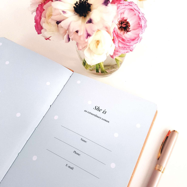 Phenomenal Woman 12-Month Planner - Tan - Image 4