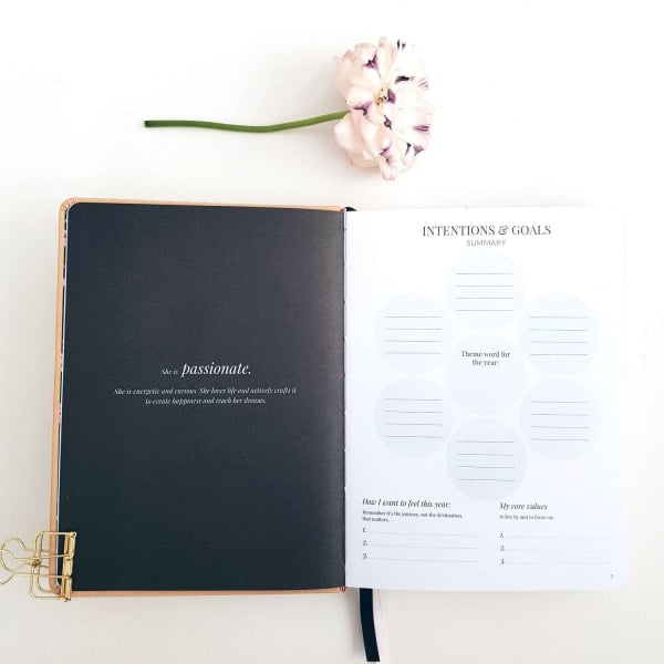 Phenomenal Woman 12-Month Planner - Tan - Image 5