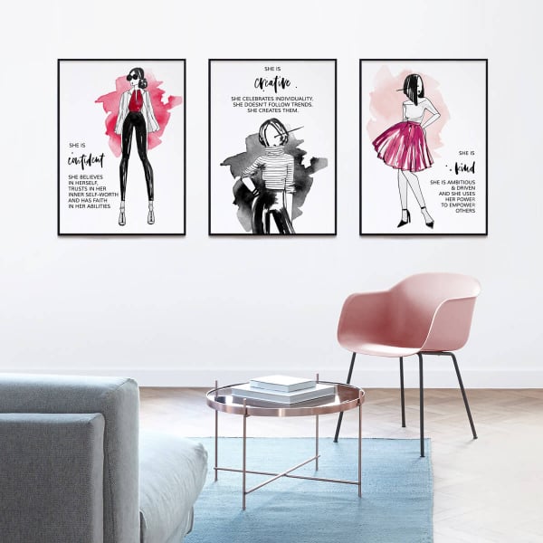 SHE IS Collection - 6 digital Leadership PRINTS BUNDLE - Image 3