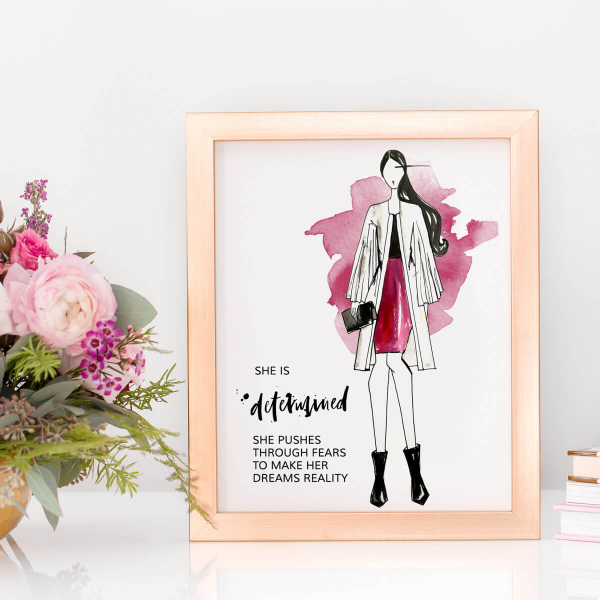 SHE IS Collection - 6 digital Leadership PRINTS BUNDLE - Image 4