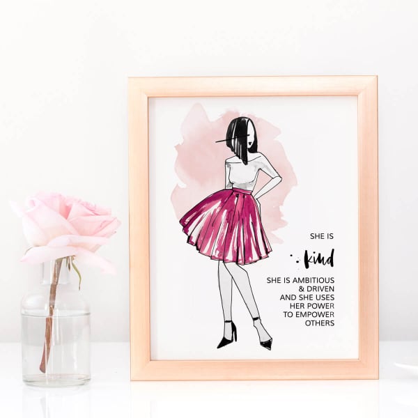 SHE IS Collection - 6 digital Leadership PRINTS BUNDLE - Image 9