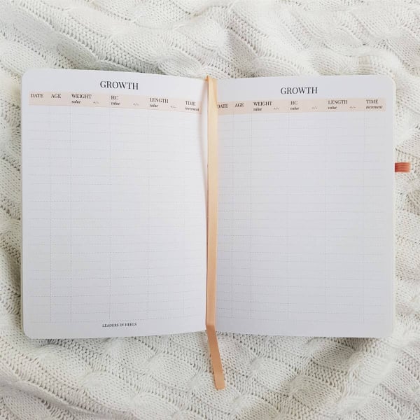 Tiny Little Miracle Baby Feeding Journal
