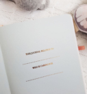 Tiny Little Miracle Baby Feeding Journal
