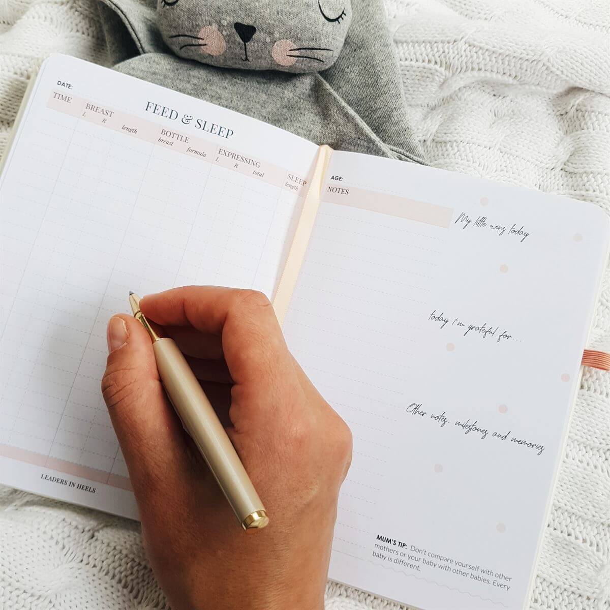 Tiny Little Miracle Baby Feeding Journal Tiny Little Miracle Baby Feeding Journal