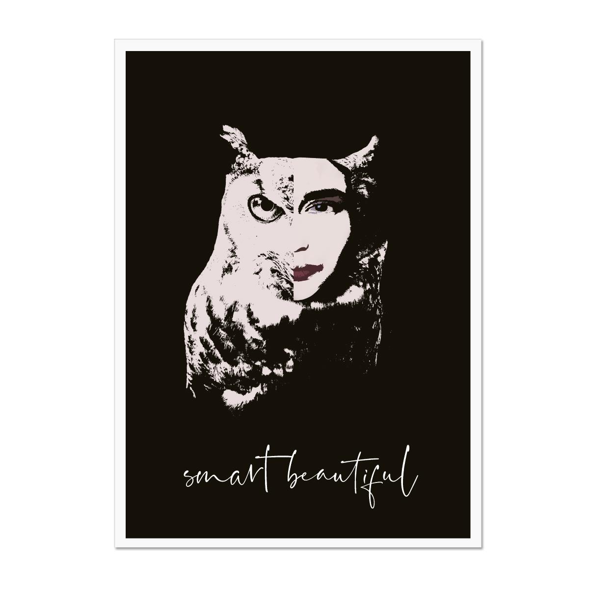 Smart Beautiful Art Print Leaders in Heels