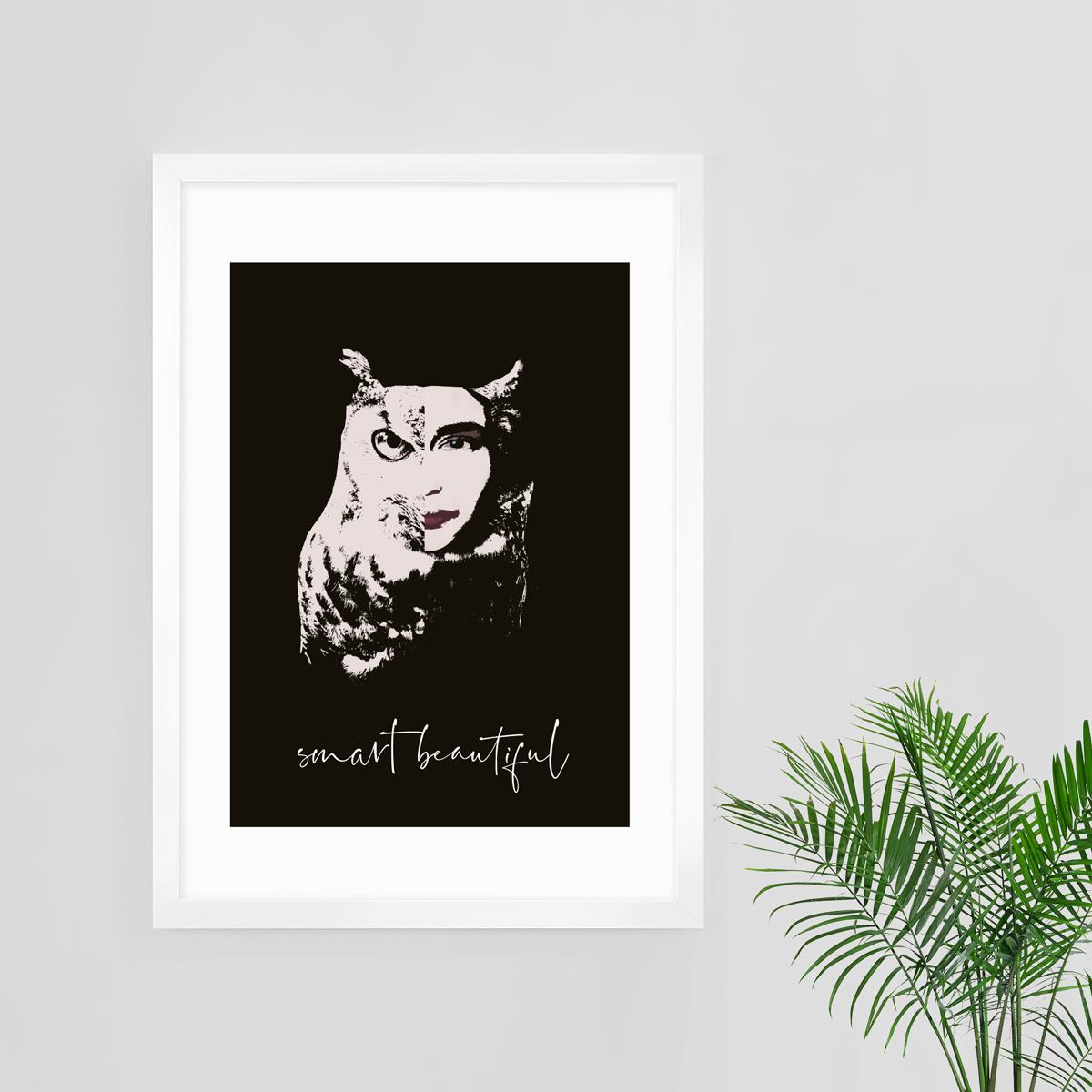 Smart Beautiful Art Print Leaders in Heels