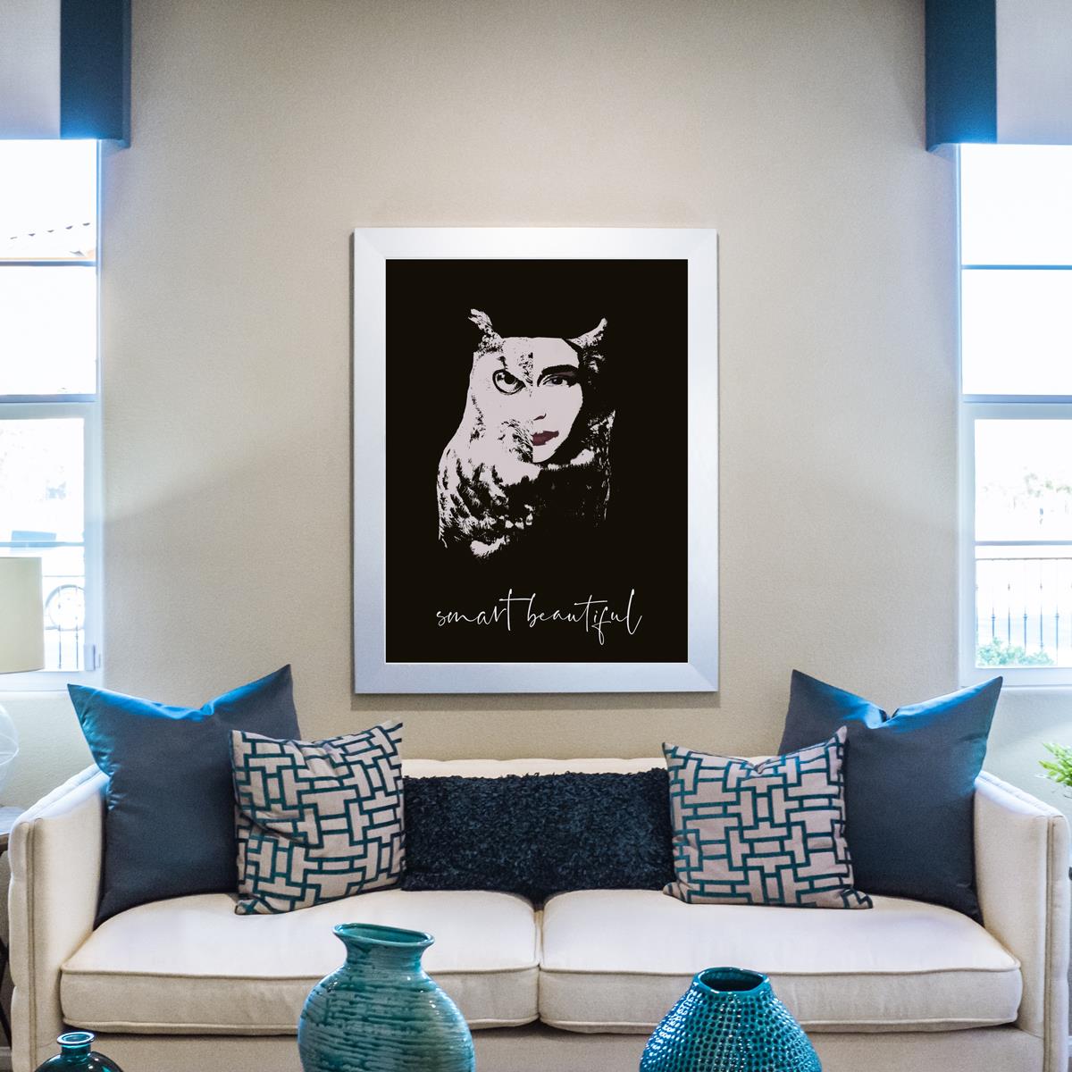 Smart Beautiful Art Print Leaders in Heels