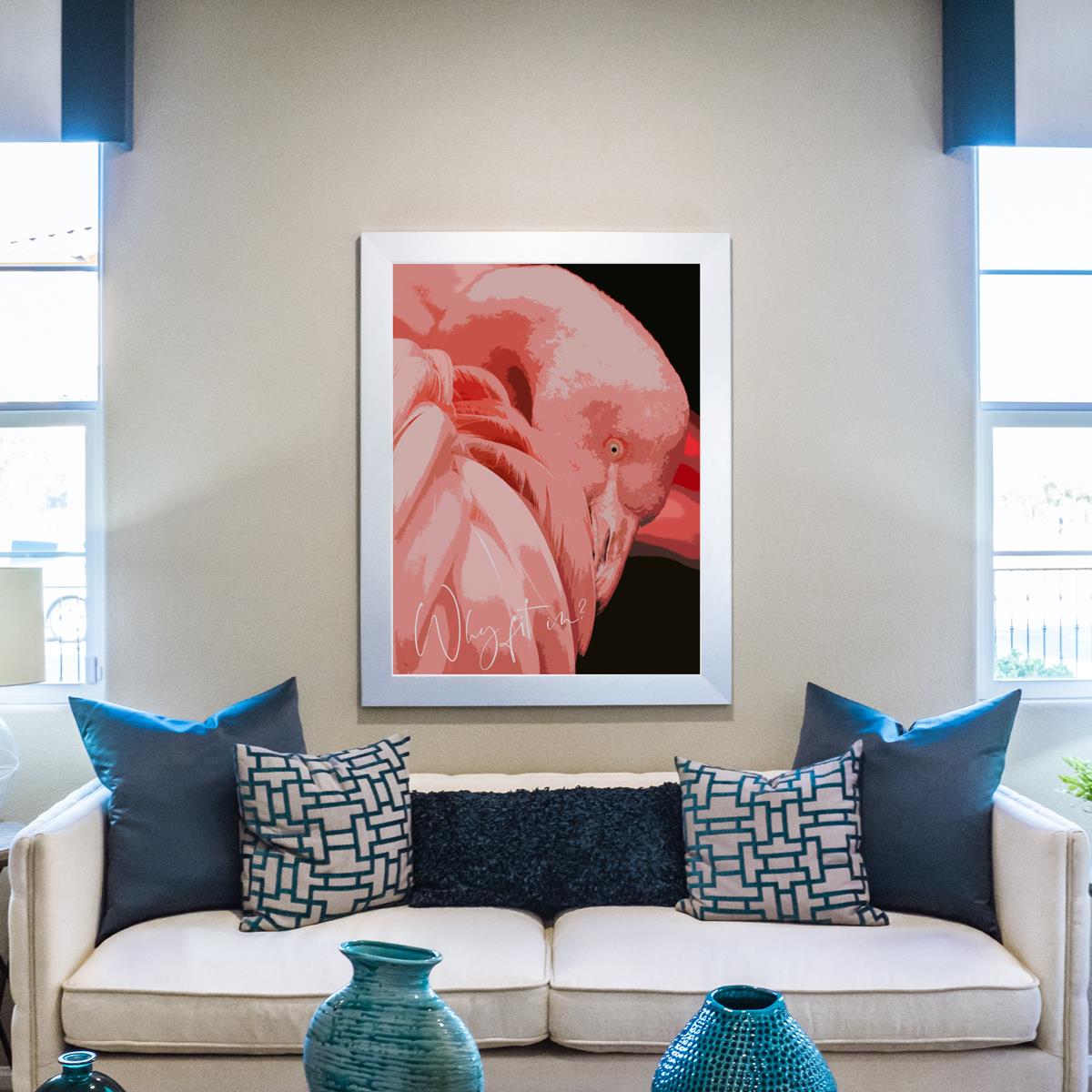 Why Fit In Art Print Leaders in Heels