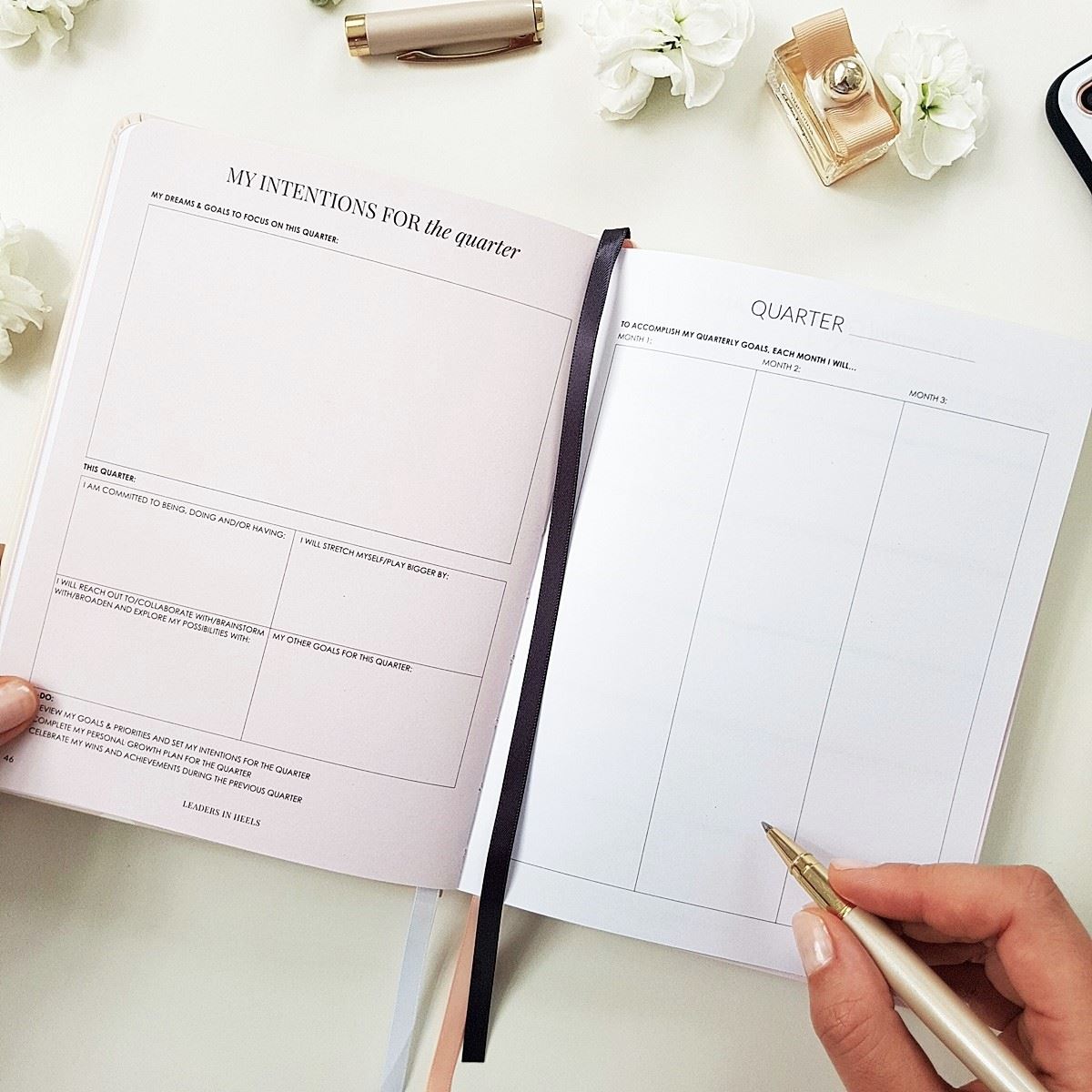 The Leaders in Heels Planner Make It Happen - Quarterly Planner