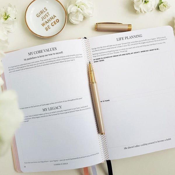 The Leaders in Heels Planner Make It Happen - Life Planning Pages