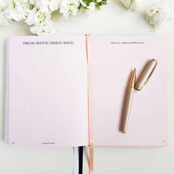 The Leaders in Heels Planner Make It Happen - Notes
