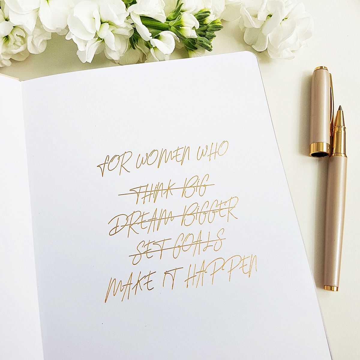 The Leaders in Heels Planner Make It Happen - Endpaper front