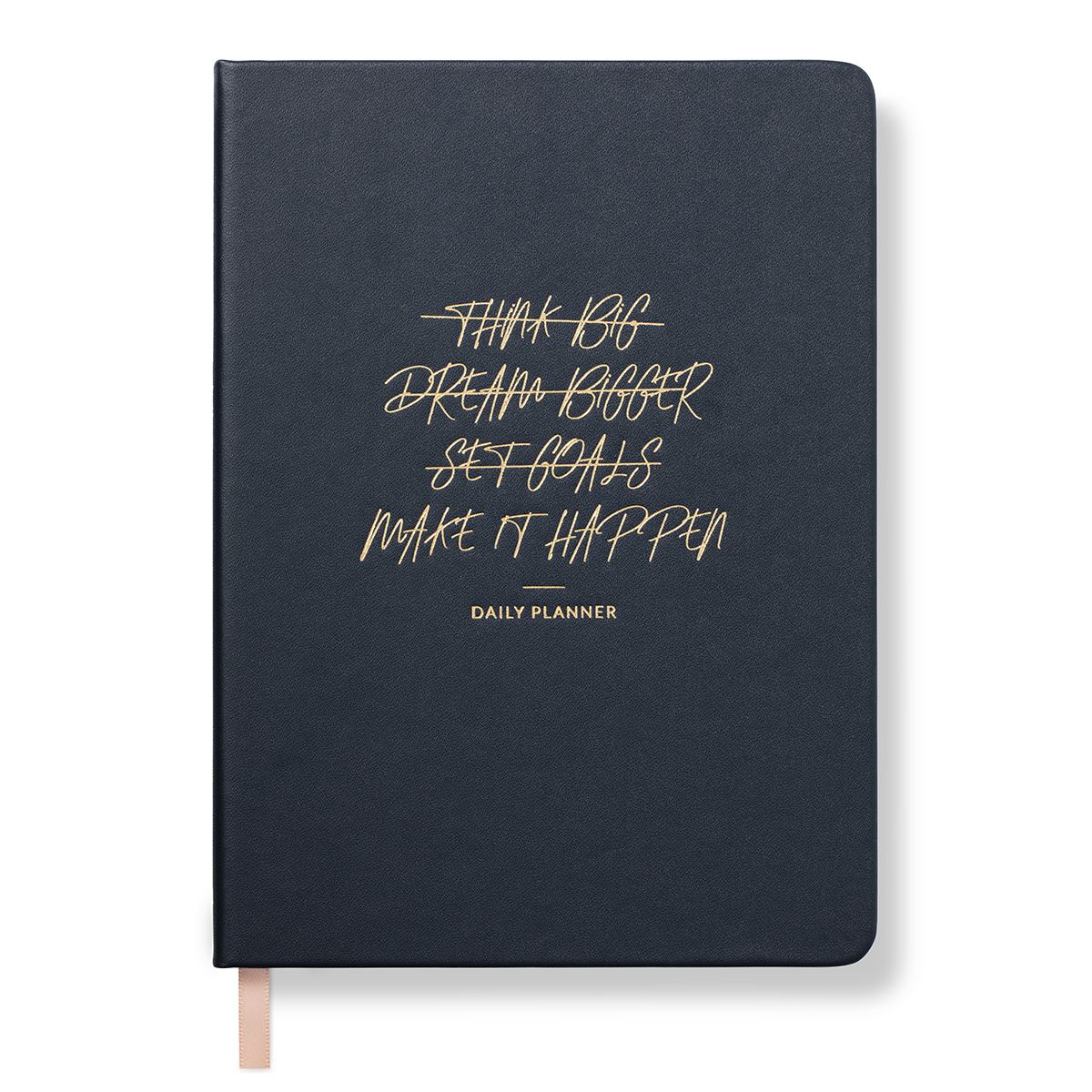 Make it Happen Daily Planner – Midnight blue