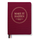 Leaders in Heels Planner – Make It Happen – Rich Burgundy