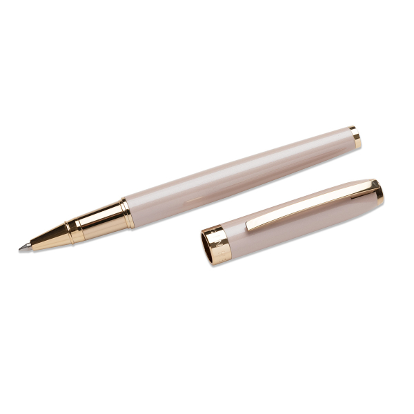 Rollerball Pen – Pearl Beige – Time to write herSTORY - Image 2