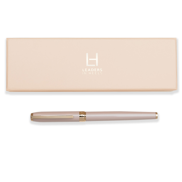 Rollerball Pen – Pearl Beige – Time to write herSTORY - Image 5