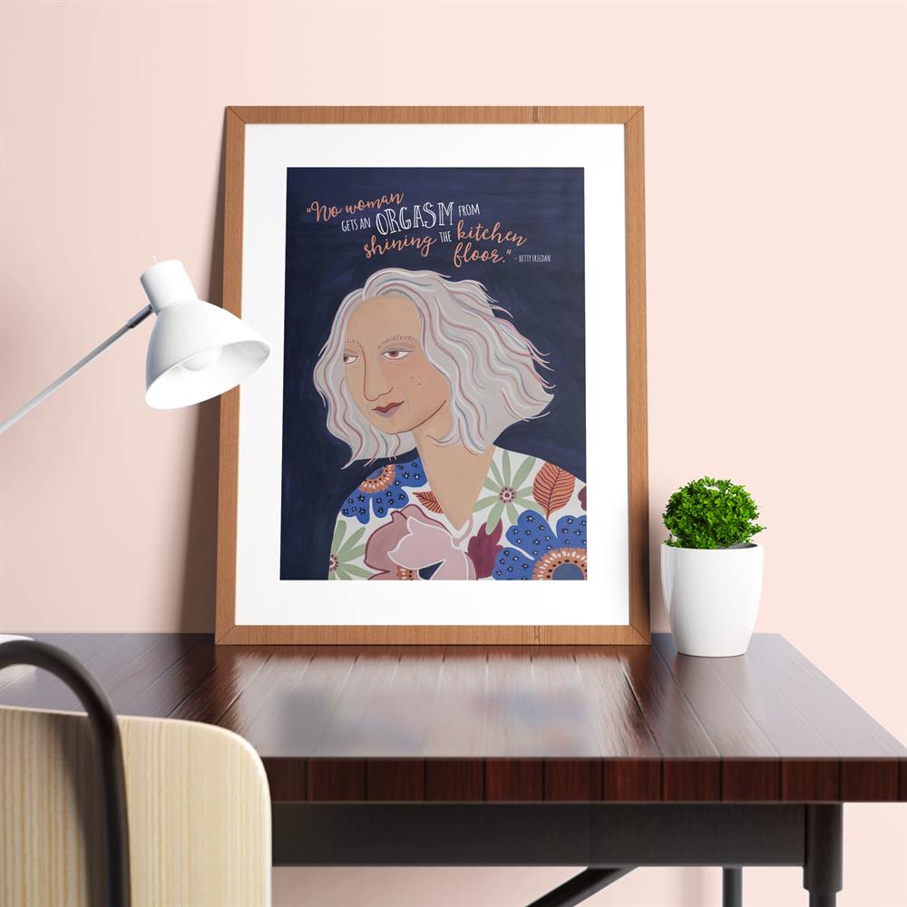 Betty Friedan The Ultimate Feminist Print