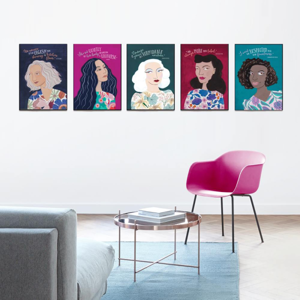 Iconic Feminist Collection Art Prints