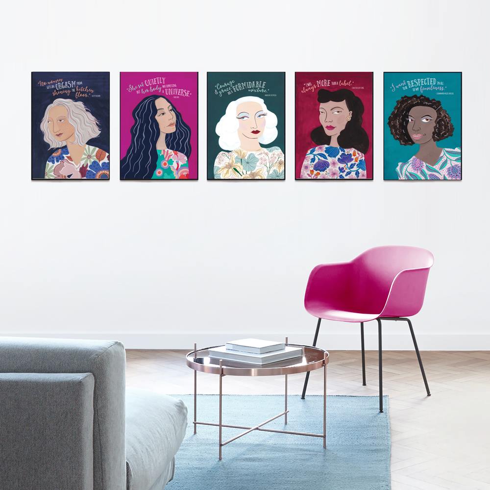 Iconic Feminist Collection Art Prints