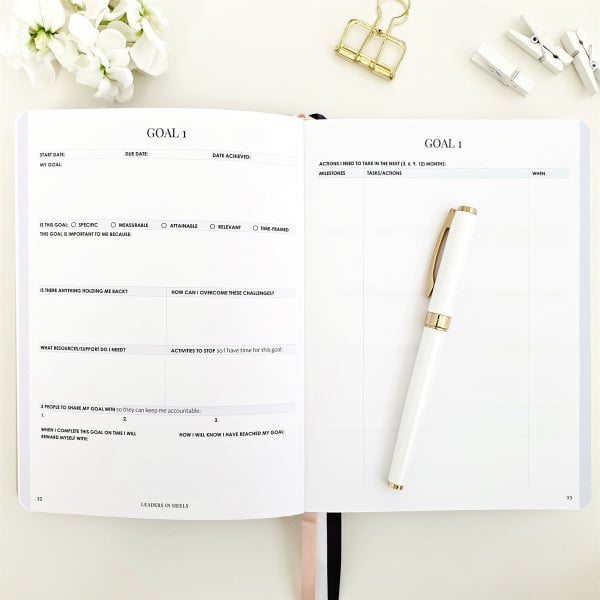 Leaders in Heels Planner Inside
