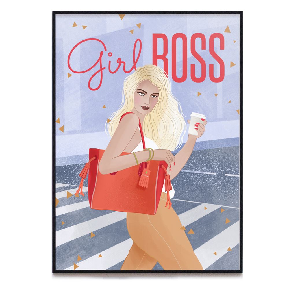 Girl Boss Print