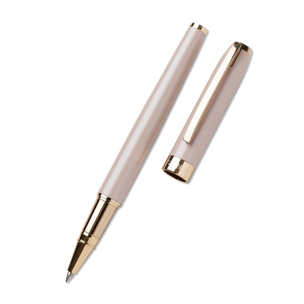 Luxe Rollerball Pen – Pearl Beige (no gift box) - Image 1