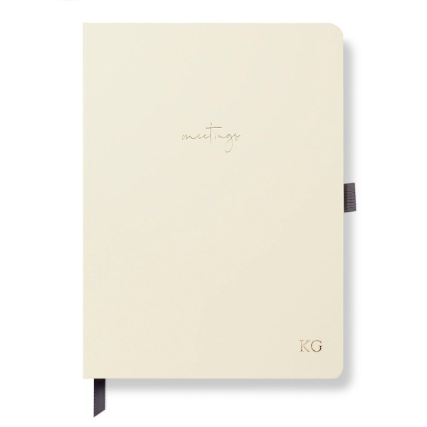 Meeting Notebook Ivory
