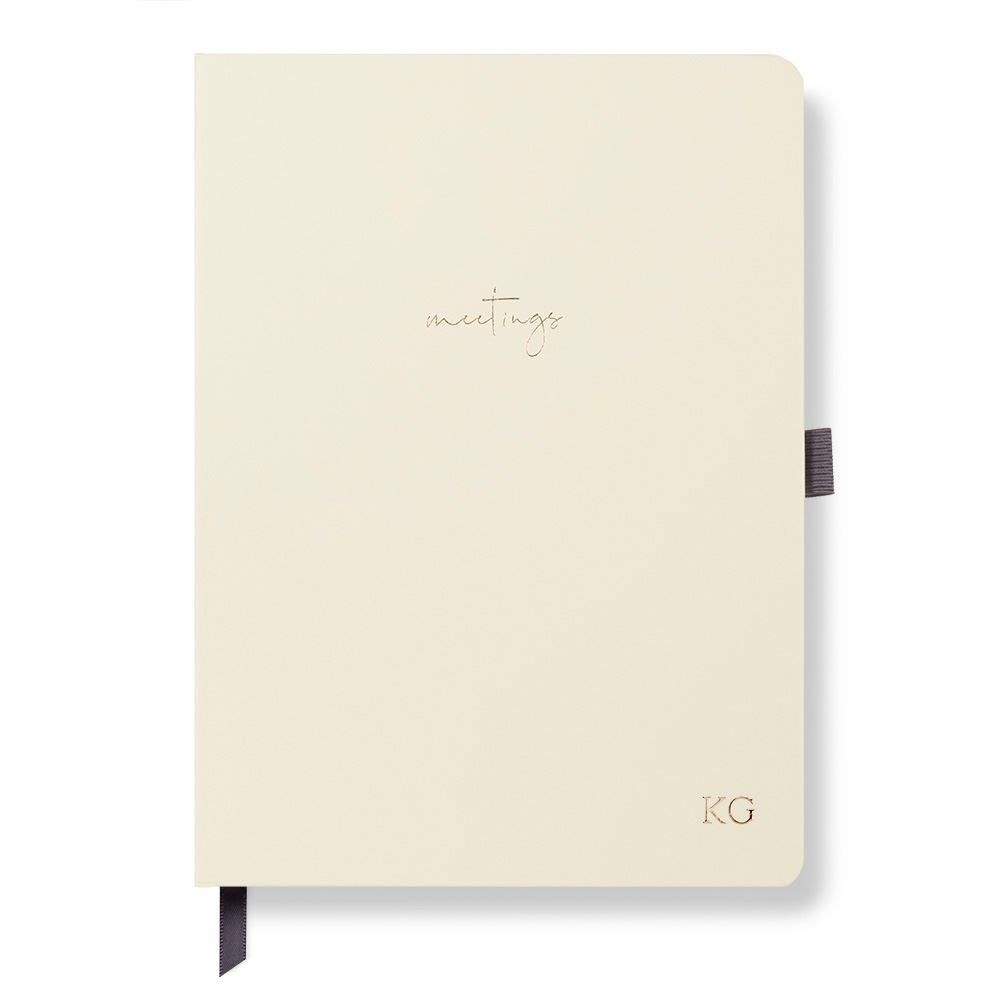 Meeting Notebook Ivory