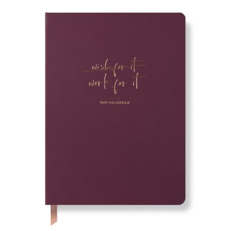 Work For It Day Organiser Mulberry