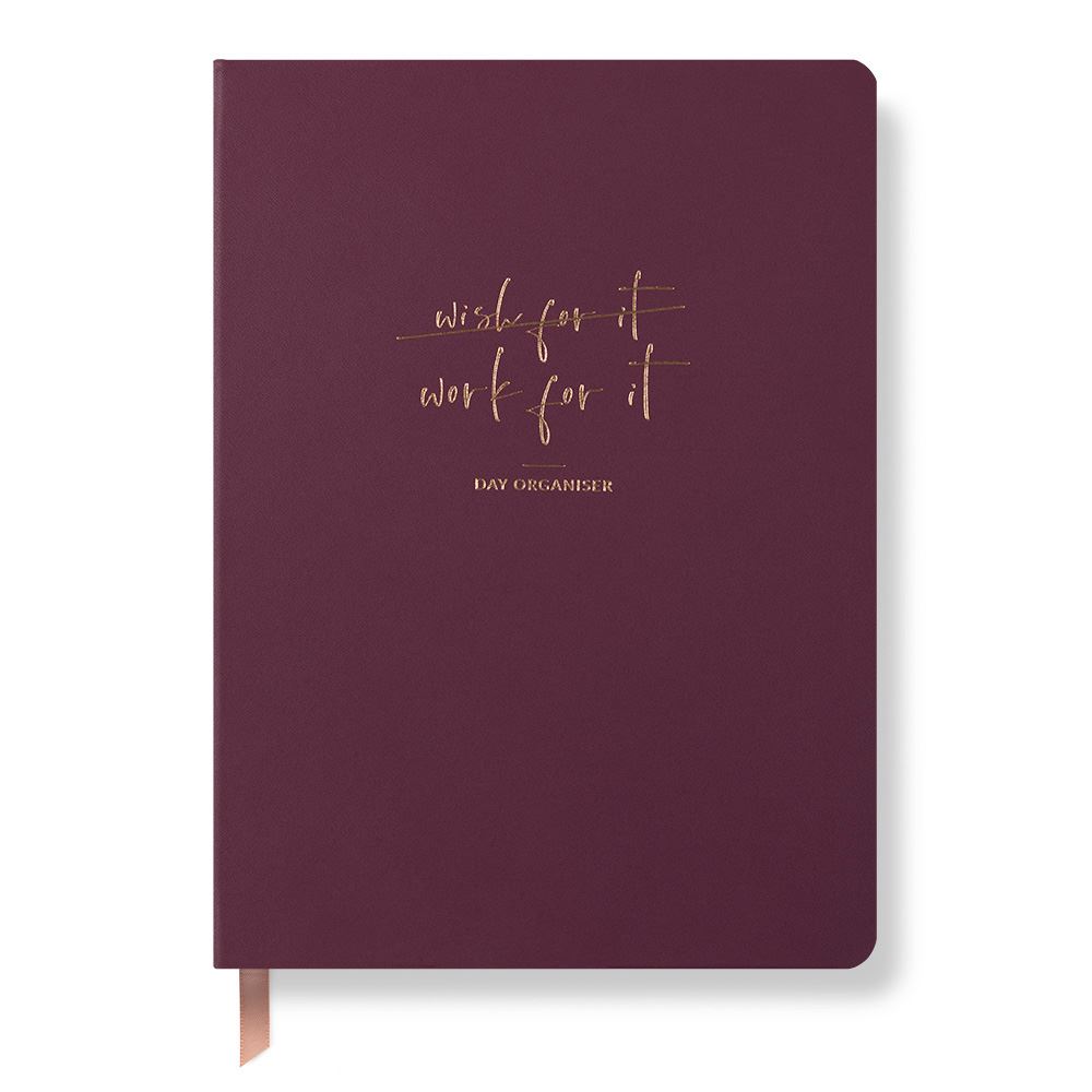 Work For It Day Organiser Mulberry