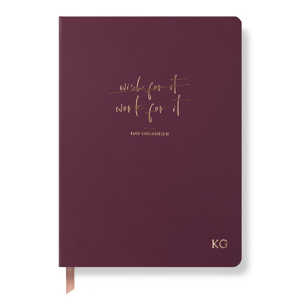Work For It Day Organiser Mulberry