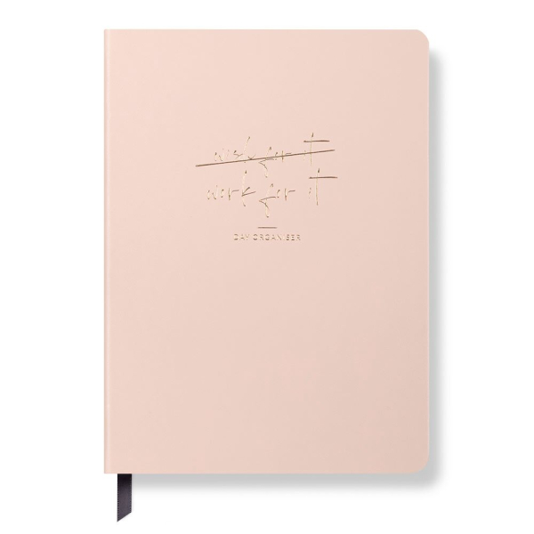 Work For It Day Organiser Blush