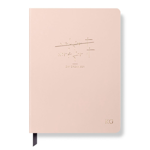 Work For It Day Organiser Blush