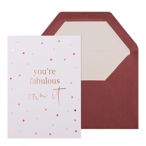 You’re Fabulous Greeting Card - Image 1