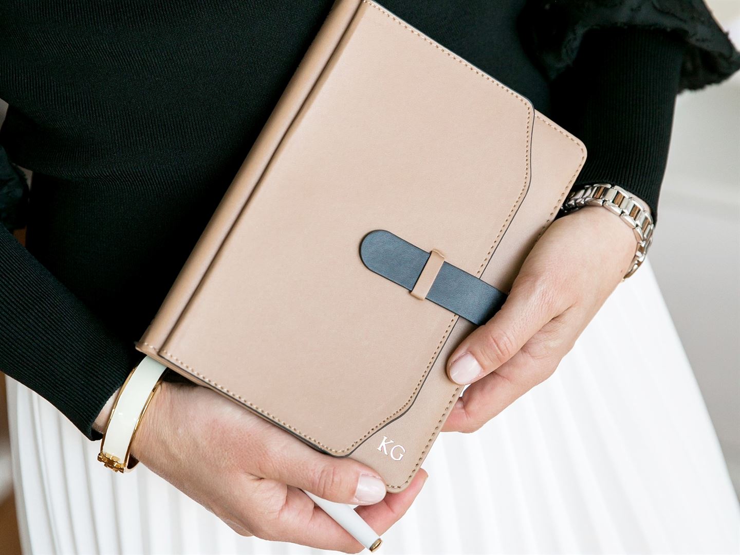 Meeting Notebook Caramel Luxe