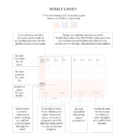 Planner layout 2020