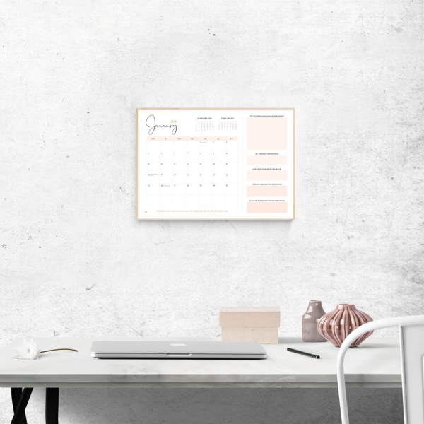 2021 Leaders in Heels Wall Planner