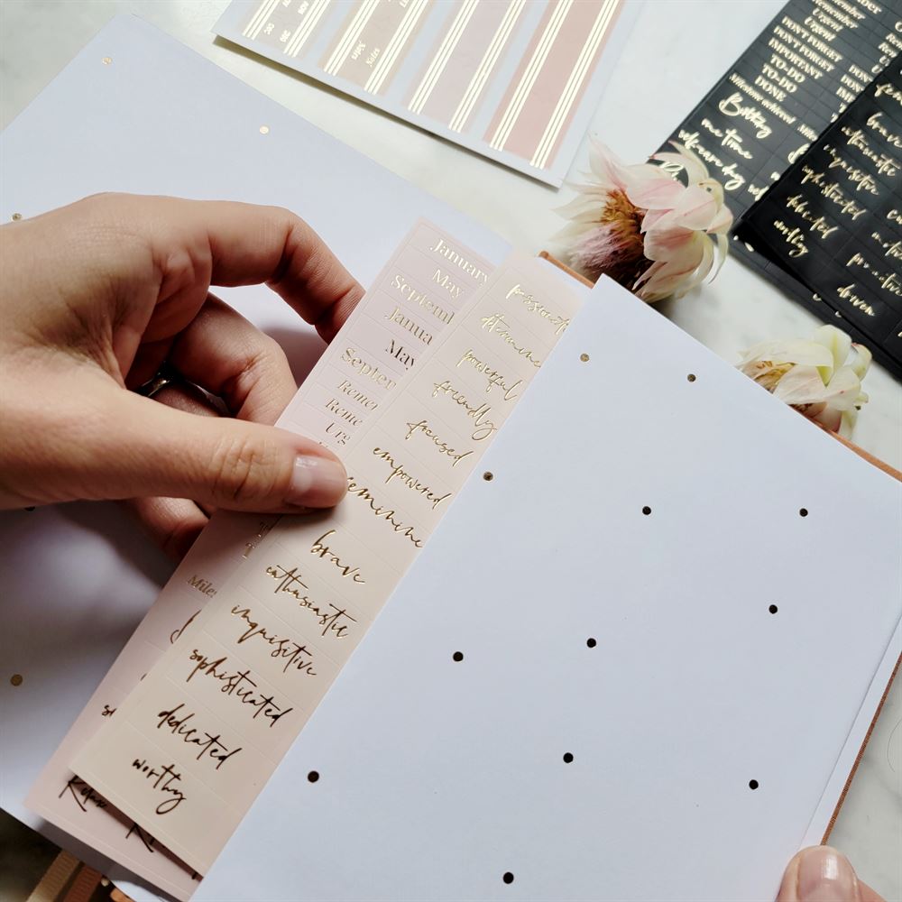 Stickers and Tabs LH Agenda Blossom Stickers LH Agenda Blossom