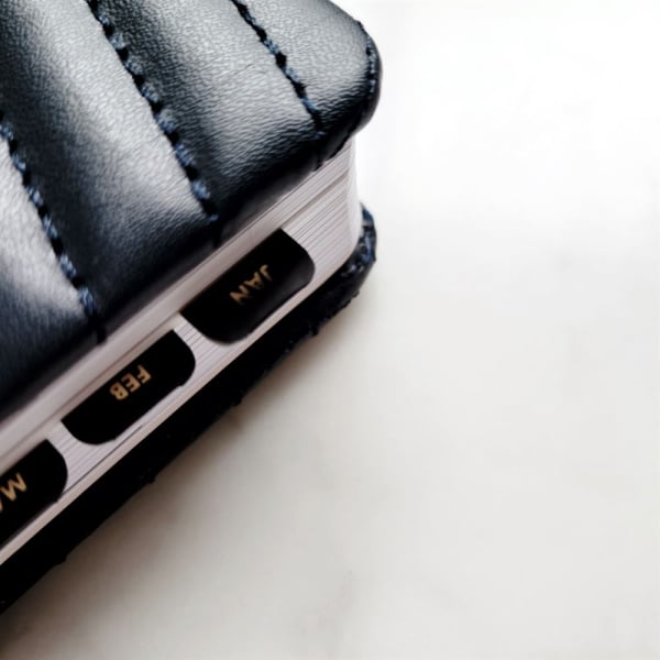 Stickers and Tabs LH Agenda Black