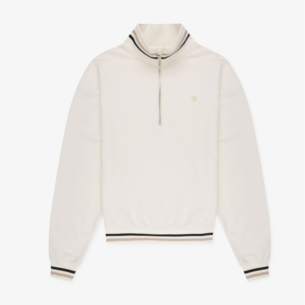 Skye Melody Soft Touch Half-Zip - Ivory