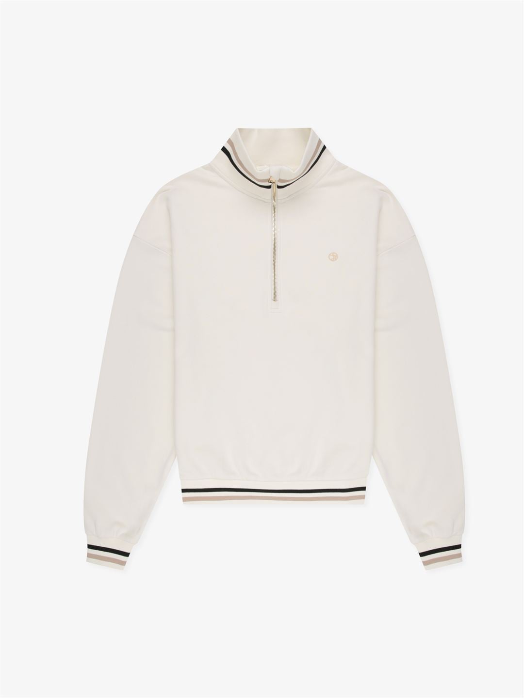 Skye Melody Soft Touch Half-Zip - Ivory