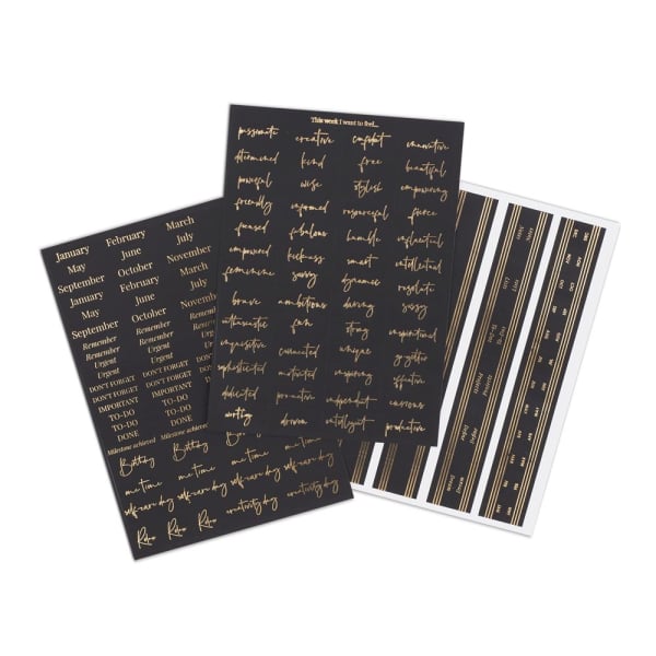Stickers black LH Agenda