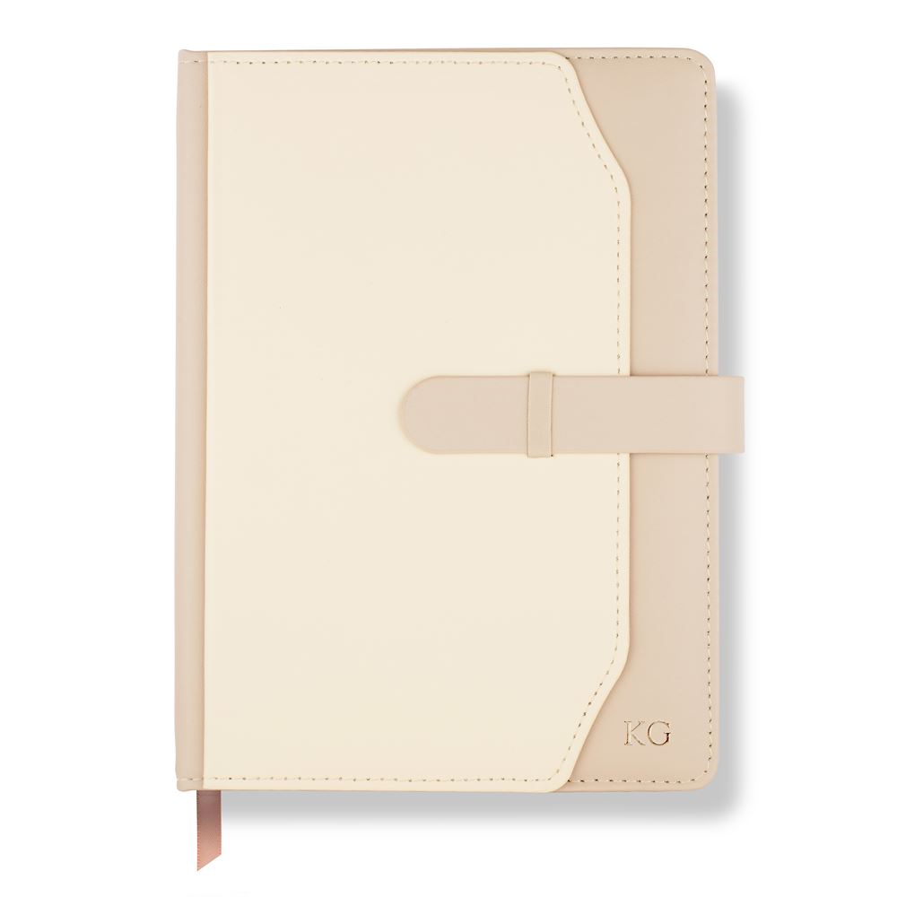 LH Agenda Meeting Notebook Ivory Luxe