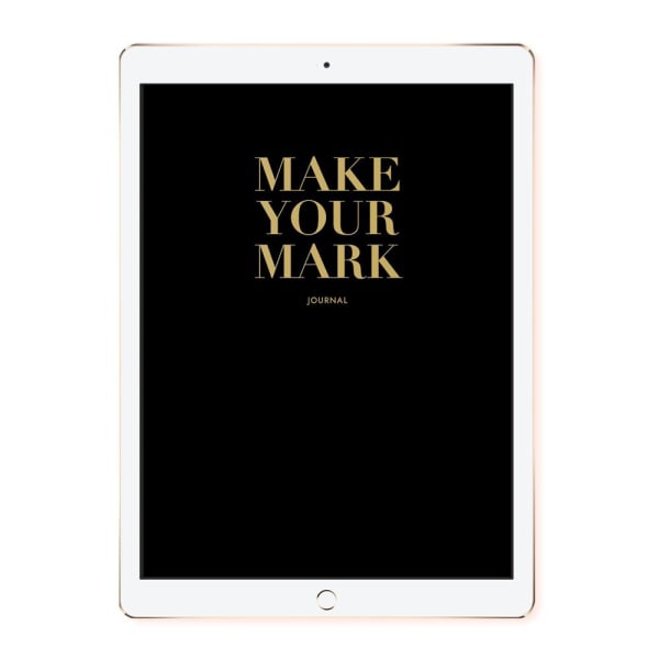 Make Your Mark Self-coaching Digital Journal