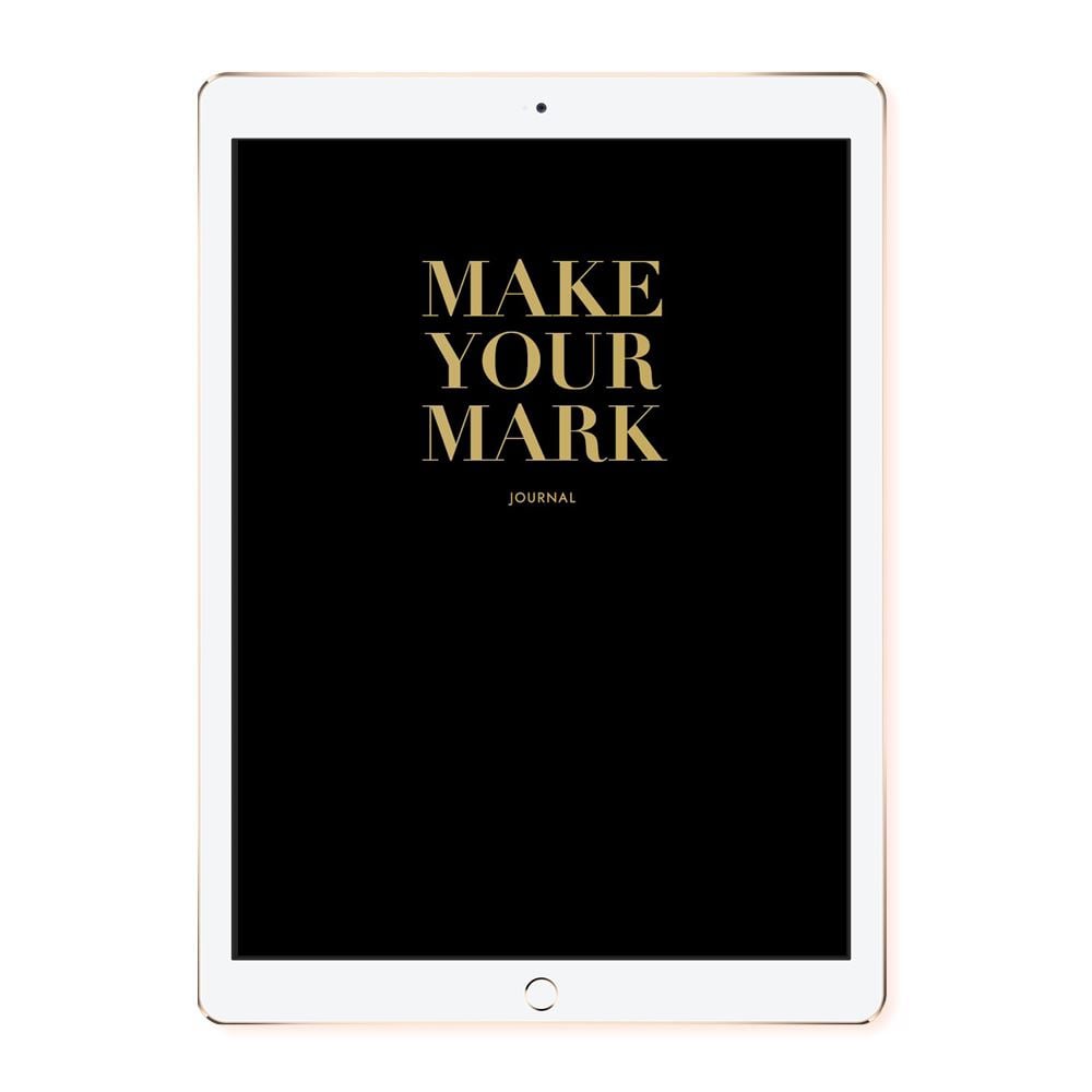 Make Your Mark Self-coaching Digital Journal