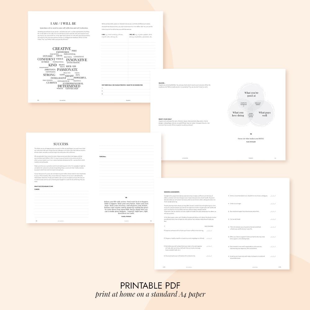 Make Your Mark Self-coaching Digital Journal