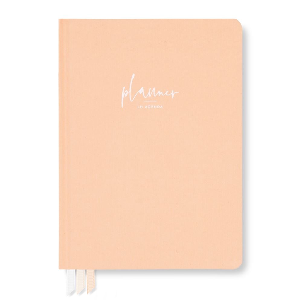 LH Planner - Daily Medium - Apricot - Undated 6-month DS