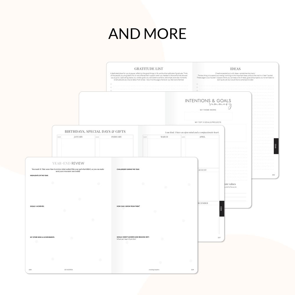 LH Agenda Planner Medium