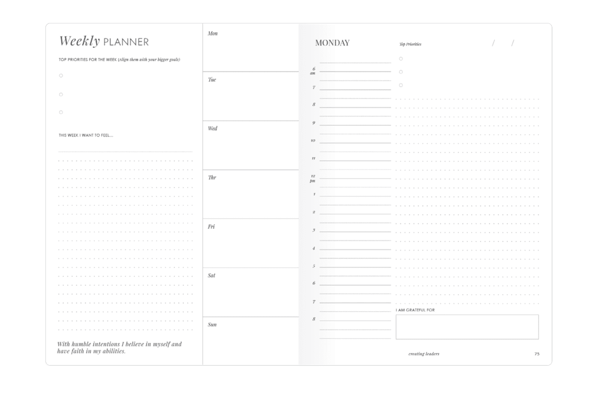 LH Planner Layouts - daily